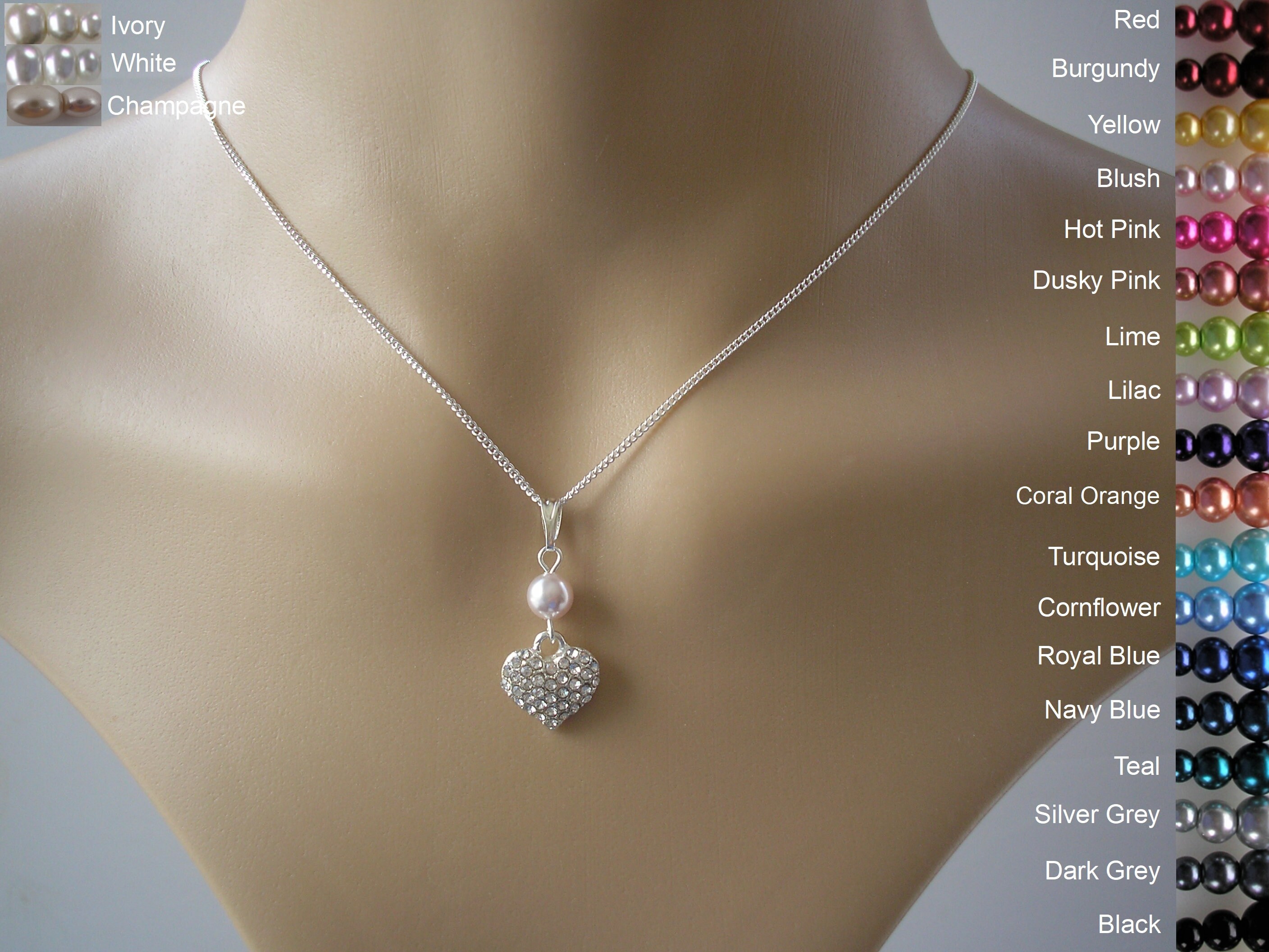 Unisilver outlet heart necklace