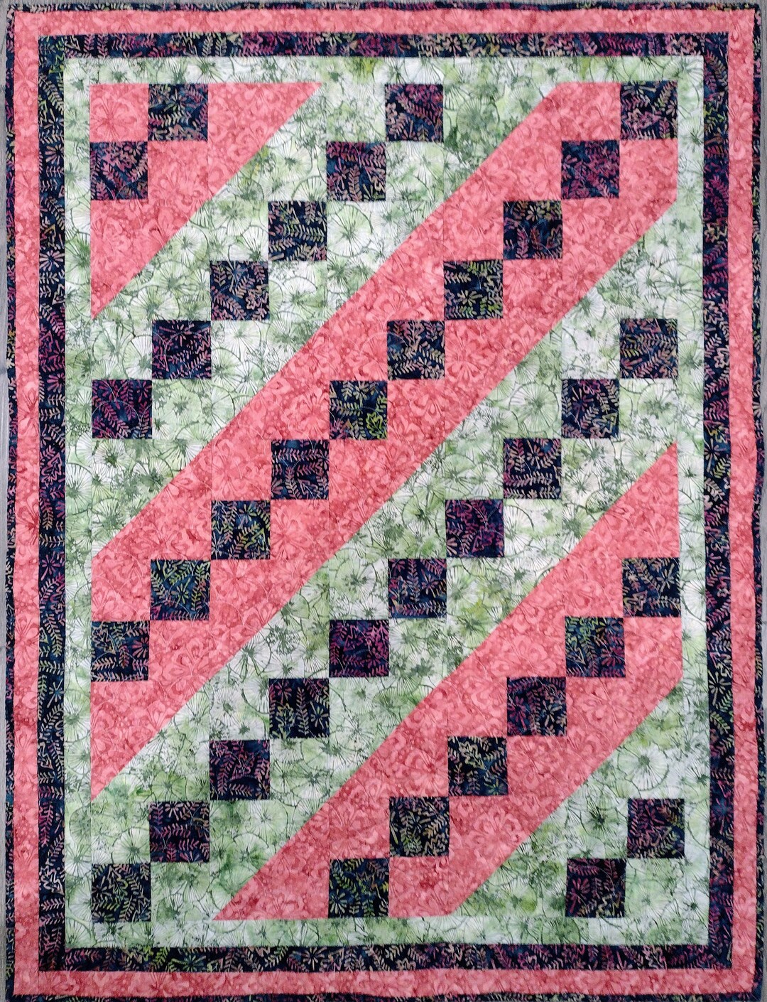 Handmade Quilt, Throw Quilt, Lap Quilt, Small Quilt, Handmade Blanket, Small Blanket, Throw