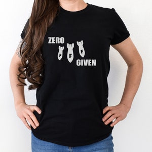 Zero F&#39;s Given, Military shirt, tactical shirt, military, tactical, bombs, F Bombs, military humor, men&#39;s shirt, Short-Sleeve Unisex T-Shirt