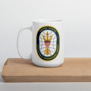 Deployable Operations Group, Coast Guard, DOG, NECC, USSOCOM, National Strike Force, White glossy mug