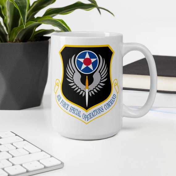 Air Force Special Operations Command, Air Commandos, AFSOC, Any Place Any  Time Any Where, Air Force, White Glossy Mug - Etsy
