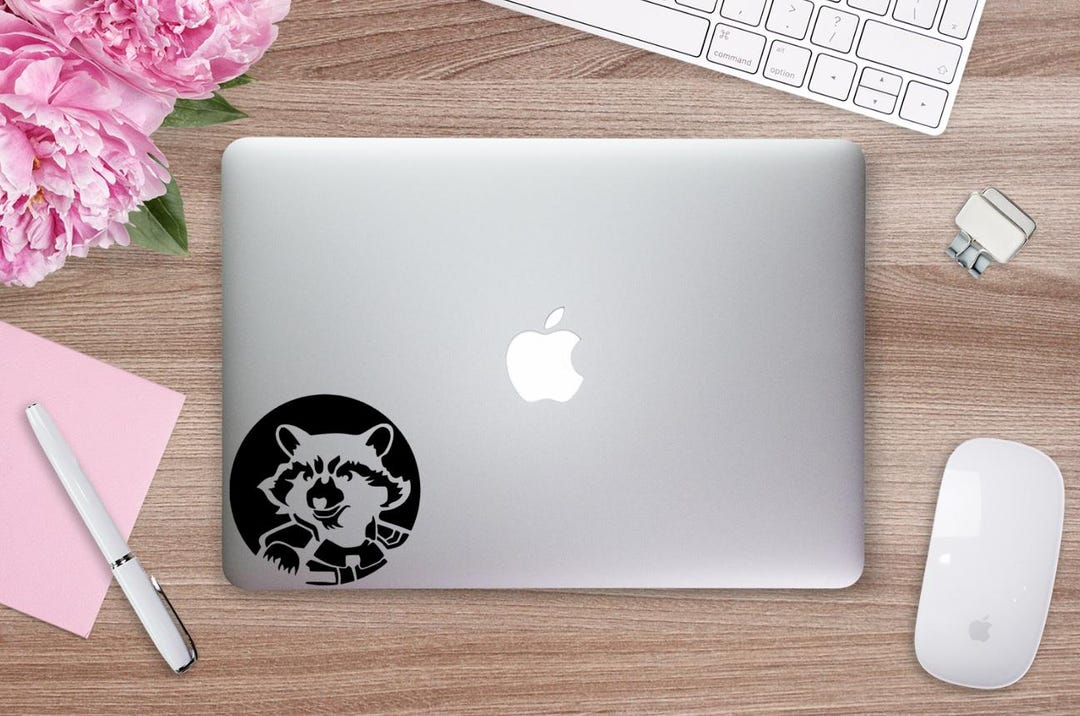 Rocket Raccoon Vinyl Decal Sticker Car Decal - Window Decal - Laptop ...