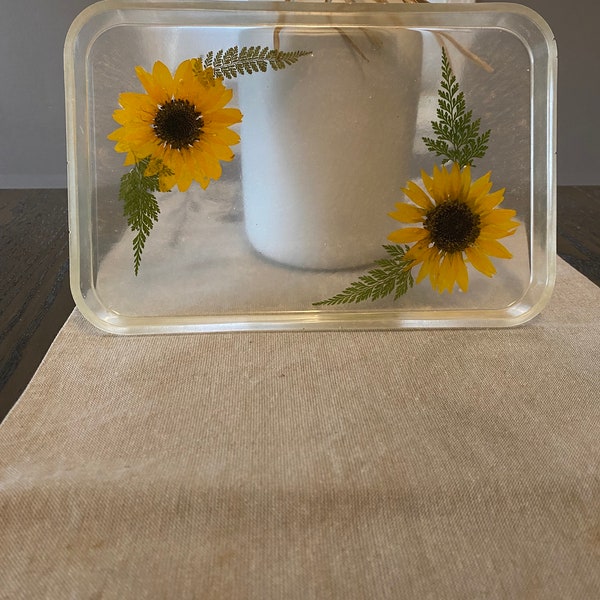Pressed Flower Tray Etsy