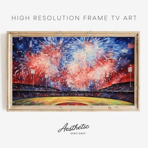 Baseball Frame TV Art | Baseball Digital Art | Samsung Frame TV Art