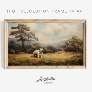 Georgia Bulldog Frame TV Art | UGA Digital Art | Samsung Frame TV Art