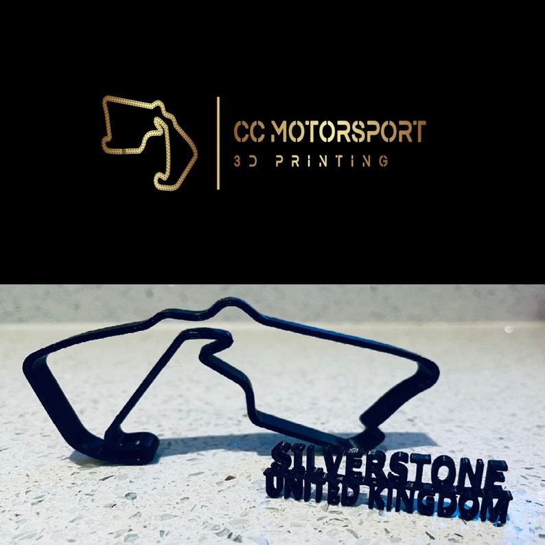 Small Formula 1 Race Track Wall Art, Formula 1 Track Decor, Formula One Race Track Wall Art, 3D 