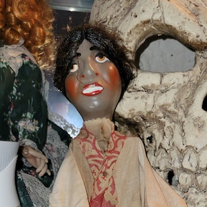 Old Creepy Marionette Puppet