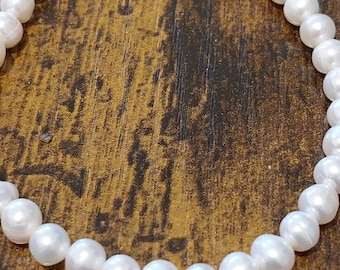 natural freshwater pearl bracelet