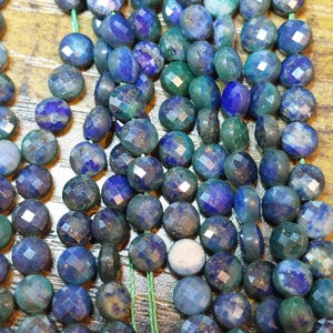 chrysocolla and lapis Lazuli beads