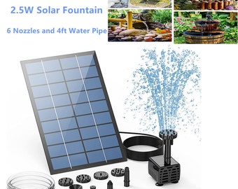 OLA's Solar Fountain Pump™ | Create a Beautiful Water Feature | No Electricity Required