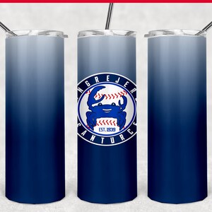 20oz skinny basketball tumbler wrap