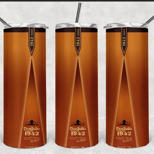 Tequila 20oz skinny tumbler wrap