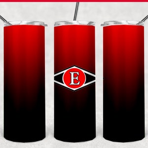 20oz baseball skinny tumbler wrap