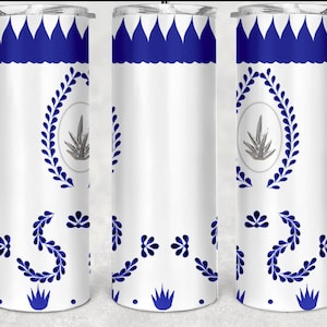 Tequila 20oz skinny tumbler wrap