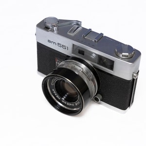 RARE Montgomery Wards am 551 35MM Camera with 45mm f1.8 Lens