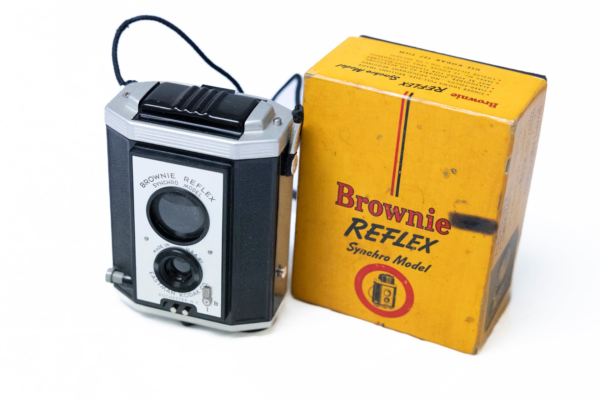 Kodak Brownie Reflex Synchro Model 127mm Film Camera Etsy