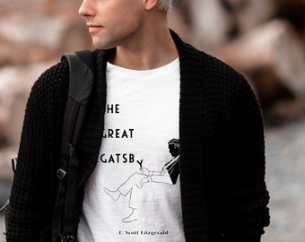 The Great Gatsby T-shirt - F. Scott Fitzgerald Book Tee