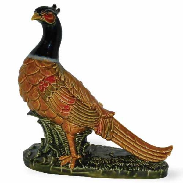 Ceramic Pheasant Figurine Etsy