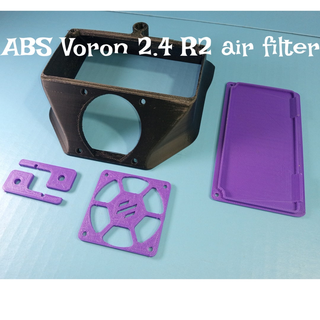 Voron 2.4 R2 Air Filter 3d Printed From ABS Functional Part. Part Where