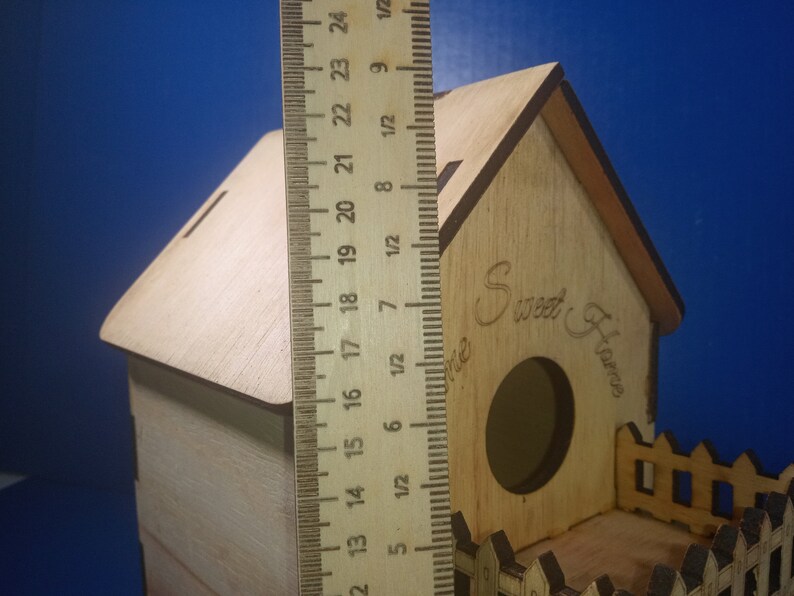 Bird Box X 3 Types of House Svg, Lightburn, Spring, Nesting Box, Bird