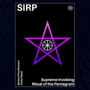 Supreme Invoking Ritual of the Pentagram SIRP Cheat Sheet