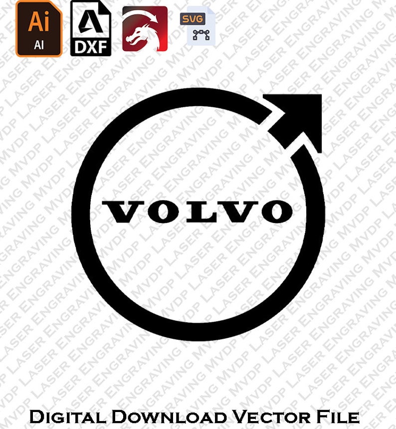 Vol Logo Laser Cut .SVG , .AI , .DXF , Lightburn , Vo Design , Vector ...