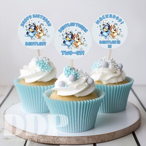 Unique Bluey Birthday Party Supplies | Serves 16 | Bluey Party Supplies |  Bluey Birthday Decorations | Bluey Party Decorations | Bluey Plates and