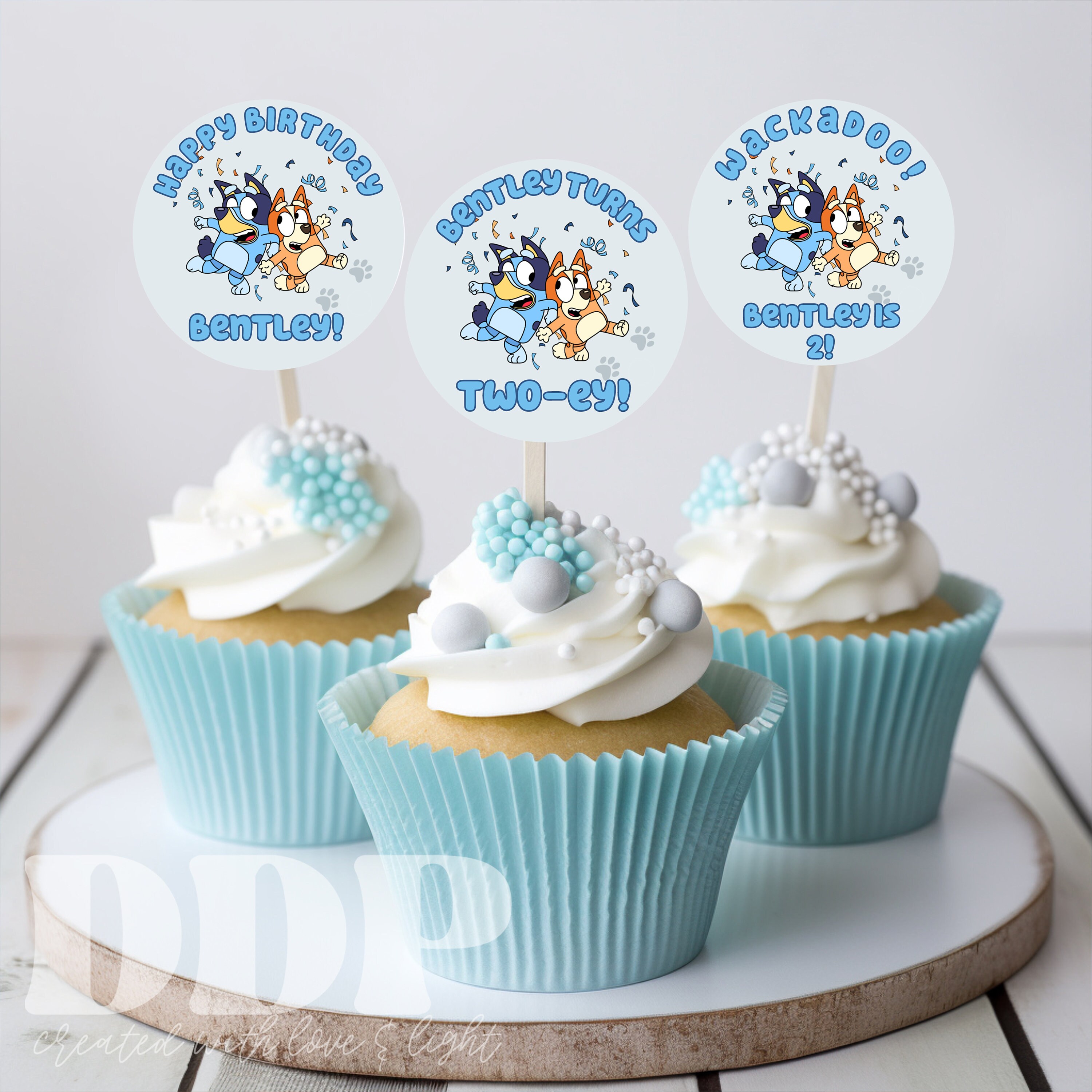 BLUEY Themed Party Supplies for All Parties Cups, Plates and More 