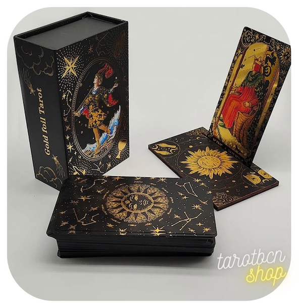 Tarot Rider Gold Black