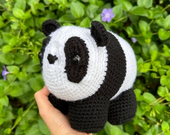 Poe the Panda Crochet Pattern: Amigurumi Plush (DIY)