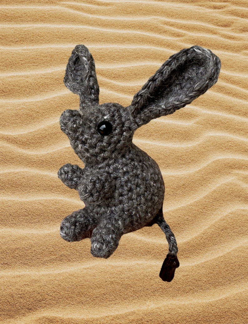 Muad' Dib Crochet Pattern, Desert Mouse Amigurumi Plush Pattern, DIY ...
