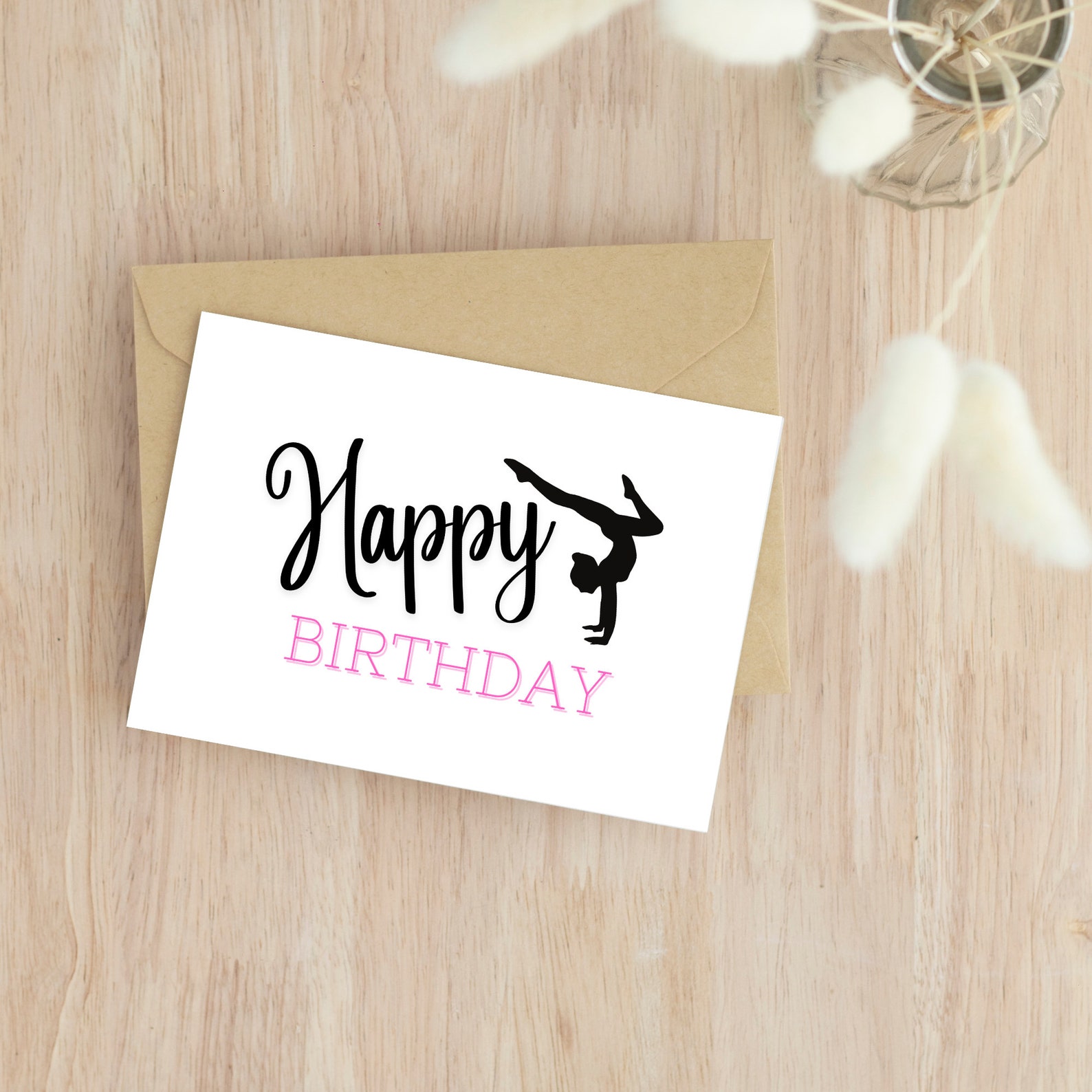 Printable Happy Birthday Card, Aesthetic Birthday Card Printable ...