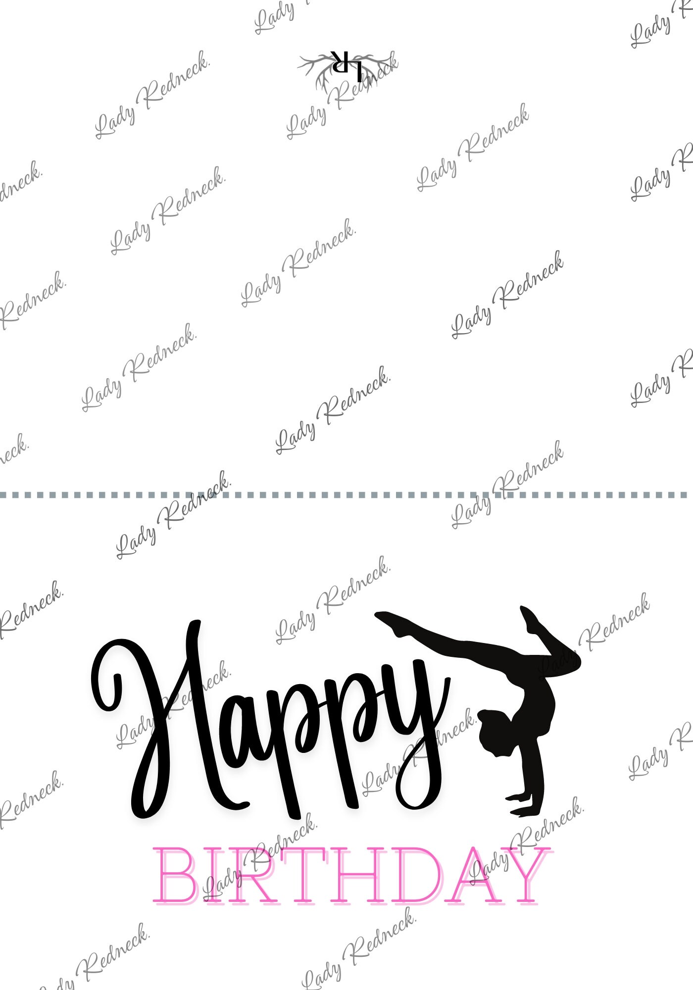 Printable Happy Birthday Card, Aesthetic Birthday Card Printable ...