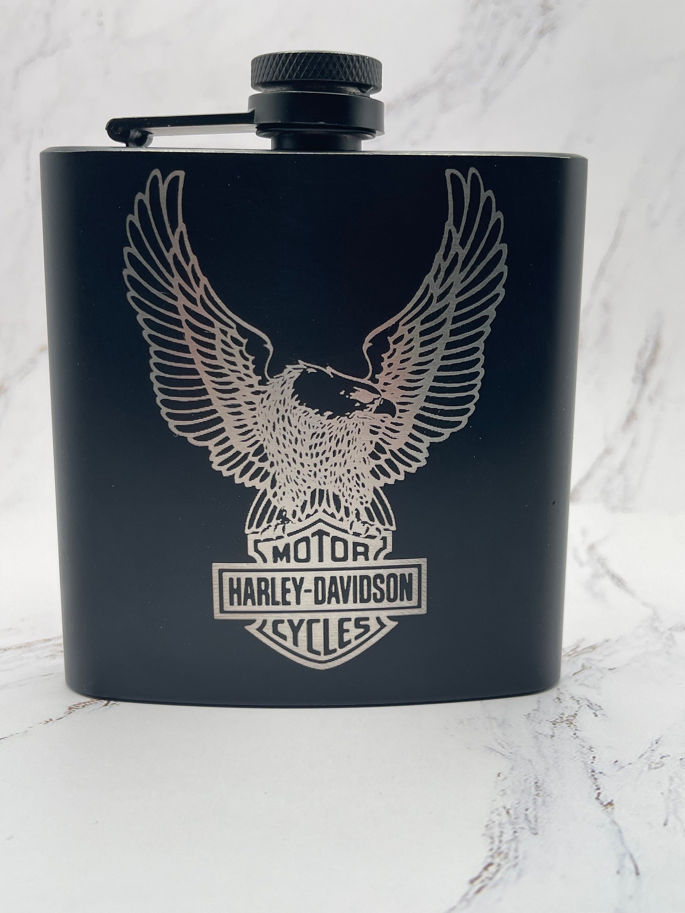 harley davidson flask set