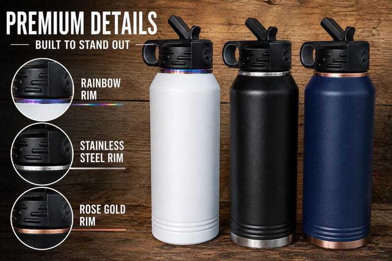 Laser Engraved Polar Camel 32oz Water Bottle - Etsy