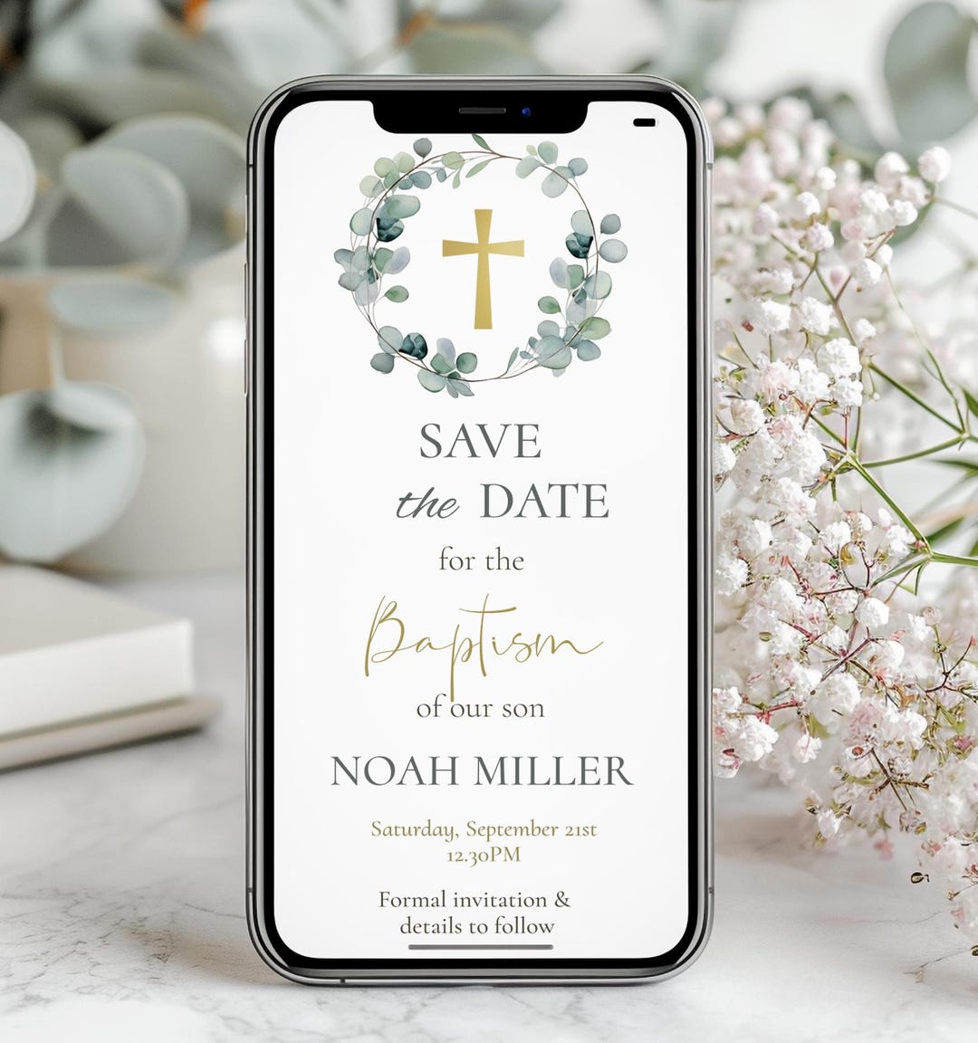 Save The Date Taufe Whatsapp