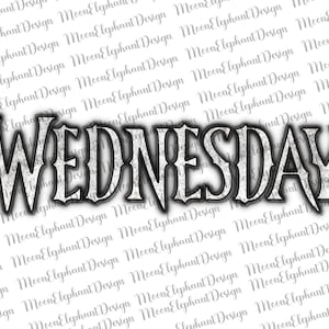 Wednesday Addams Png Digital Design, Jenna Ortega Sublimation Design, Wednesday Addams Png for Shirt, Mug, etc. Instant Download