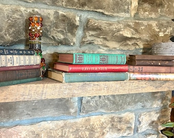 Antique and Vintage Books for Home Decor- Old Book Stacks Cozy Home Decor