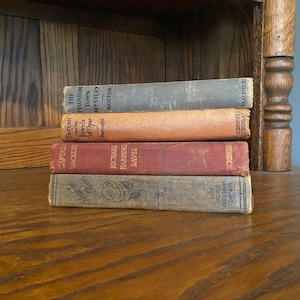 Antique and Vintage Books for Home Decor