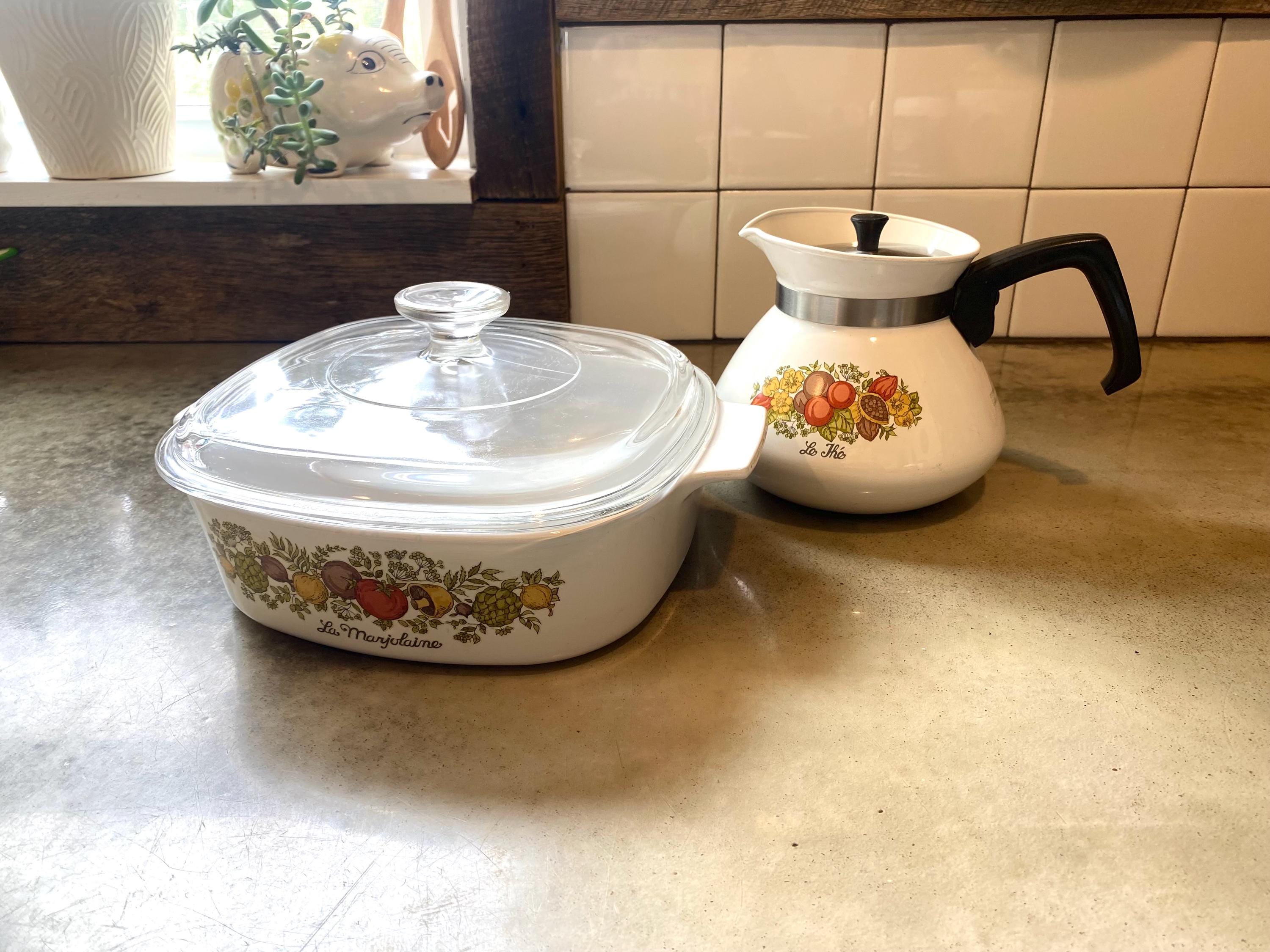 Lid Corning Ware Wildflower Vintage Corning Ware Floral Bouquet