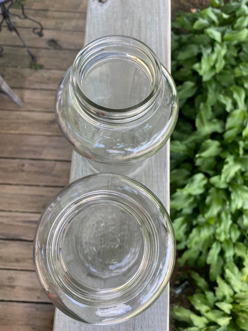 Vintage Speas One Quart Vinegar Jars Usavit Jar Etsy