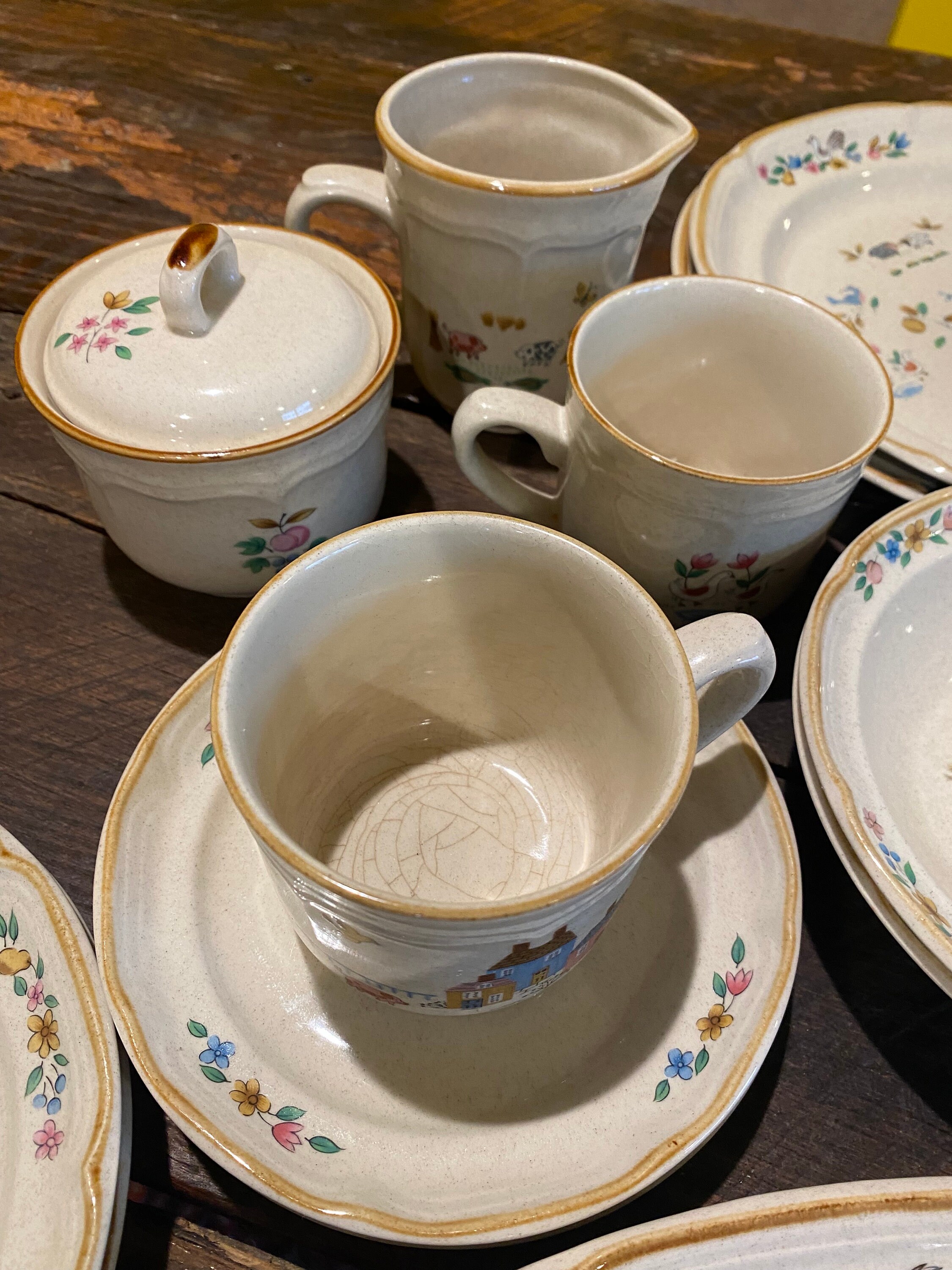 Vintage International China Heartland Replacement Dishes 15 Oval