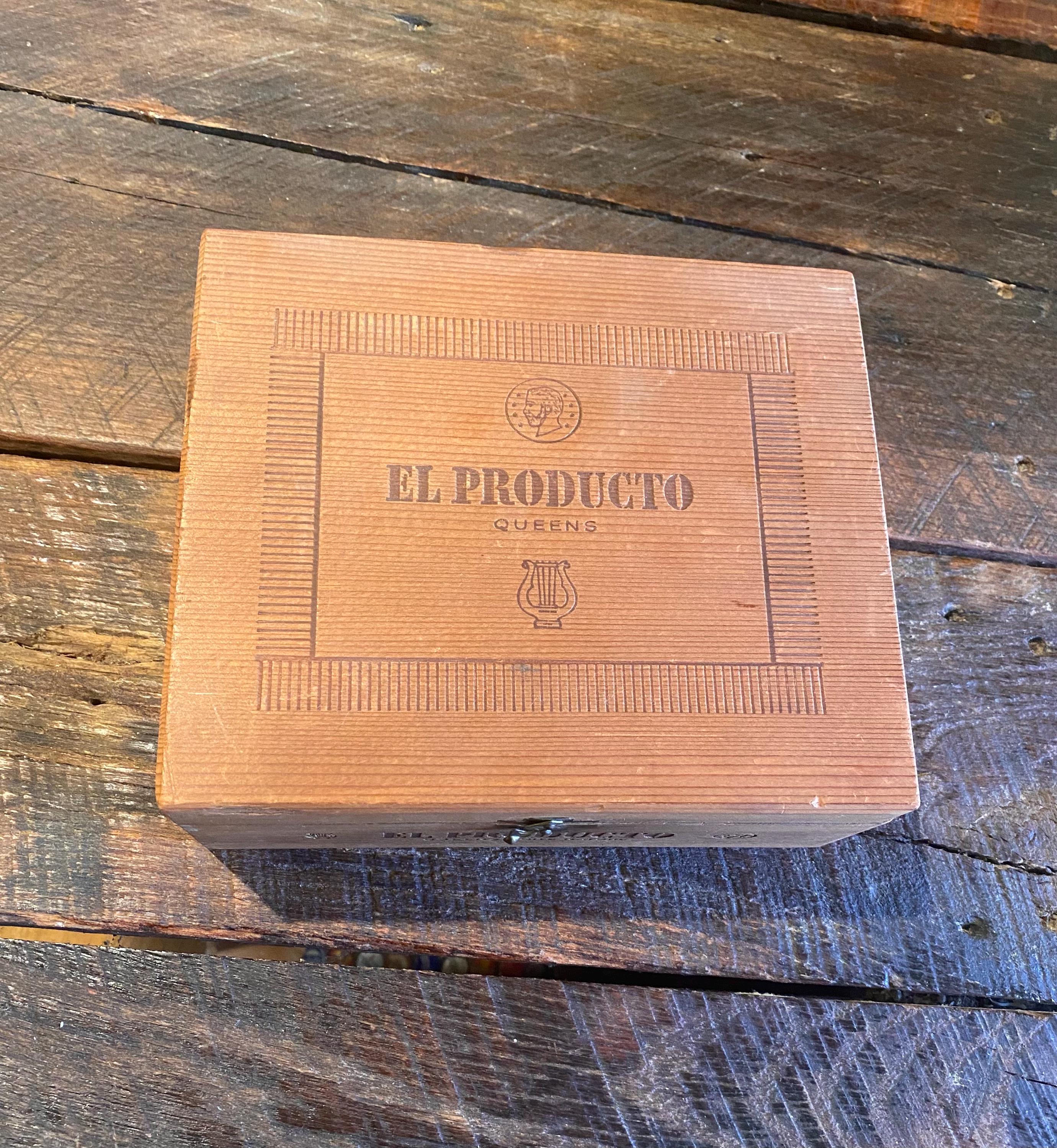 Vintage El Producto Queens Wooden Cigar Box - Etsy