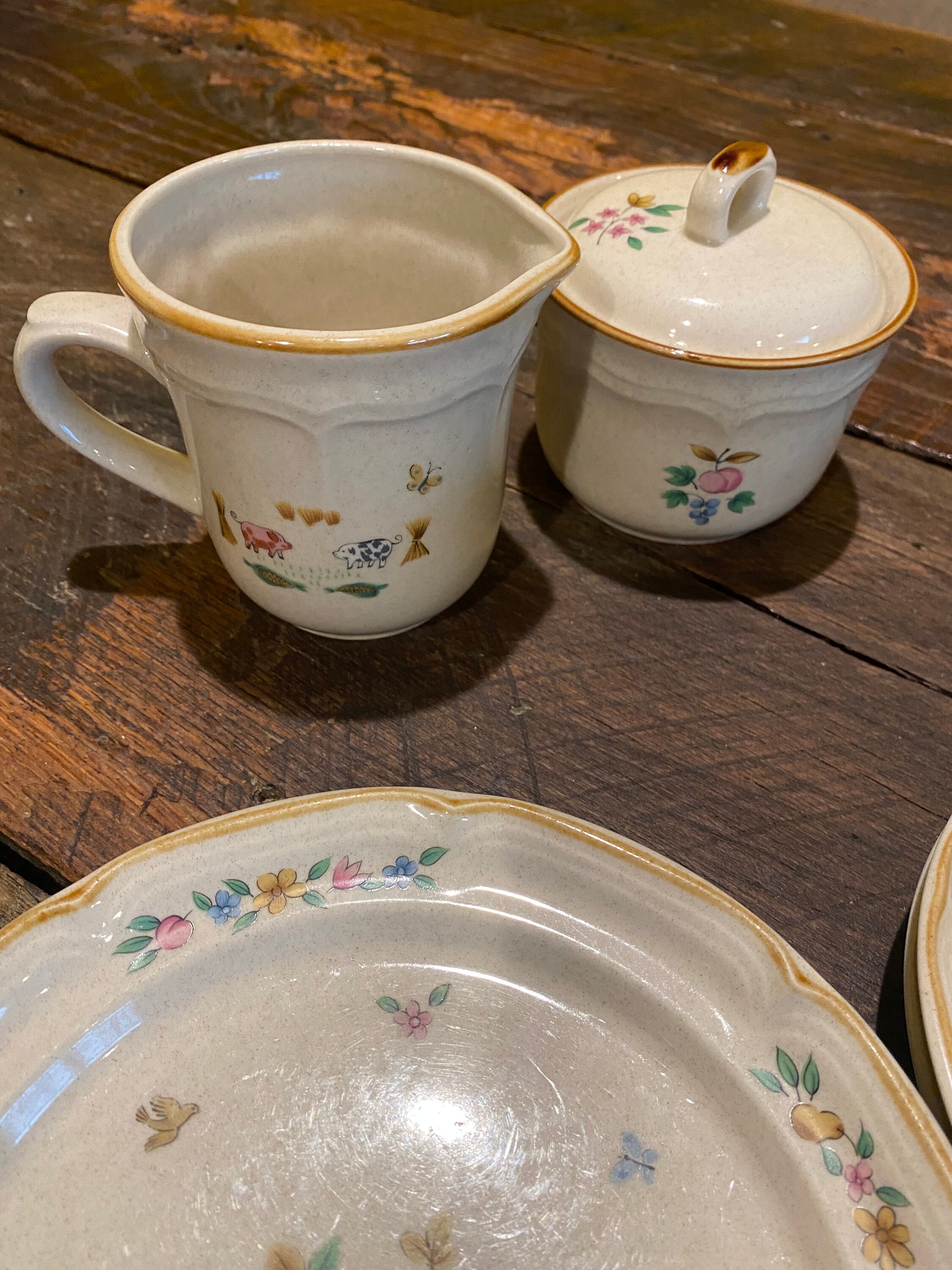 Vintage International China Heartland Replacement Dishes 15 Oval