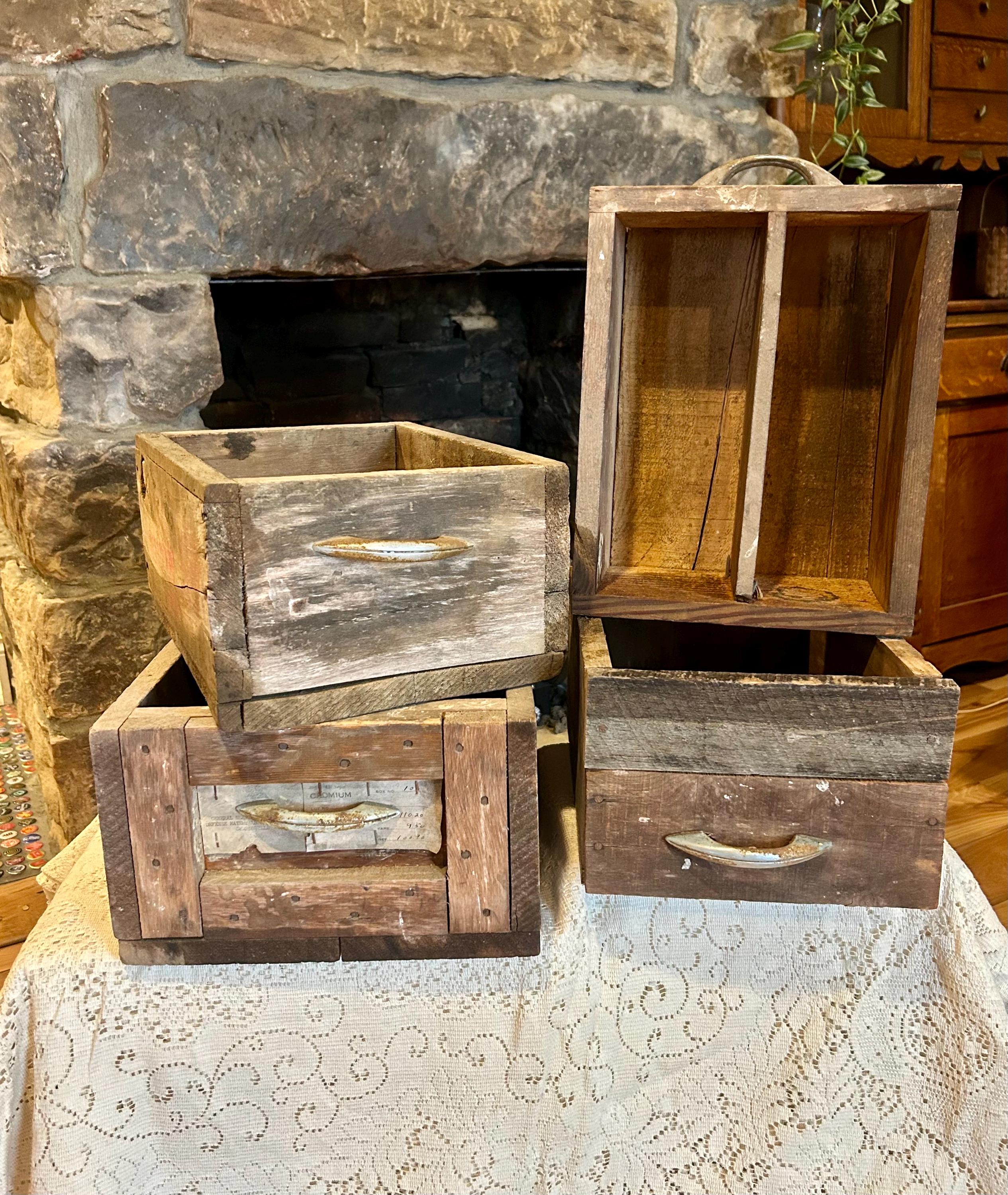 Antique Box Drawers - Etsy
