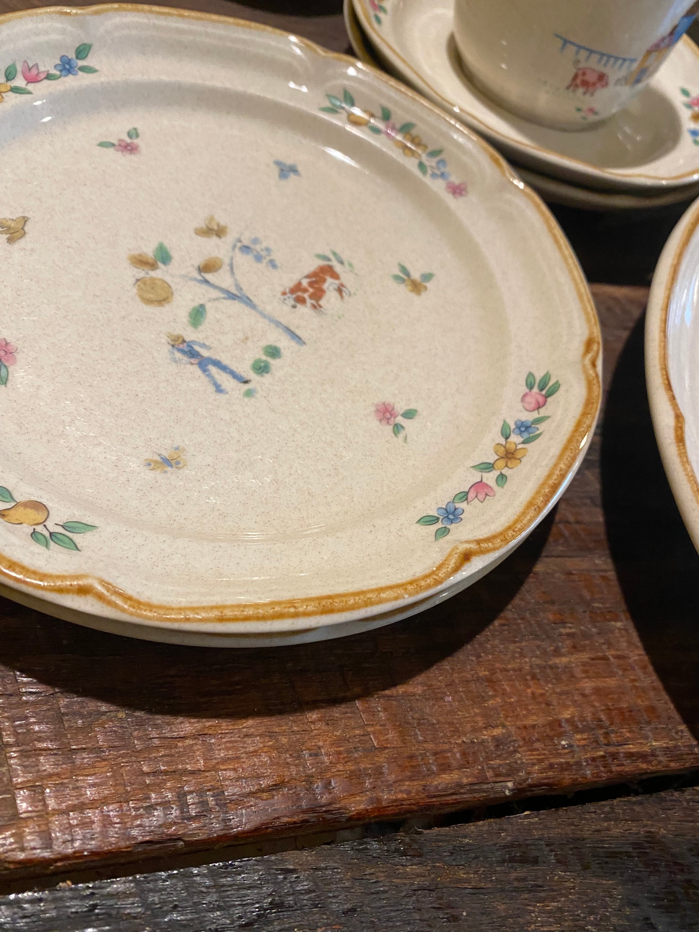 Vintage International China Heartland Replacement Dishes 15 Oval