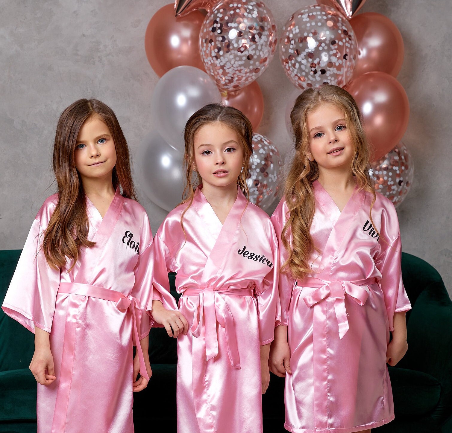 Flower Girl Robe Personalized Etsy