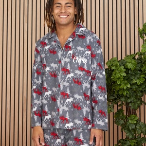 Kids Moose Pajamas Etsy