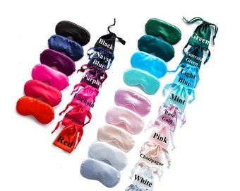 Personalized eye masks, Customized Sleep masks, Bridesmaids masks, I Do crew masks, Bachelorette masks, Bridesmaids gifts - winter calligra