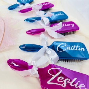 Bachelorette favors, Custom Hair Brushes, Bridesmaid gifts, Bridesmaid Hair brushes, Personalized gifts, Bachelorette gifts, Bridal gift